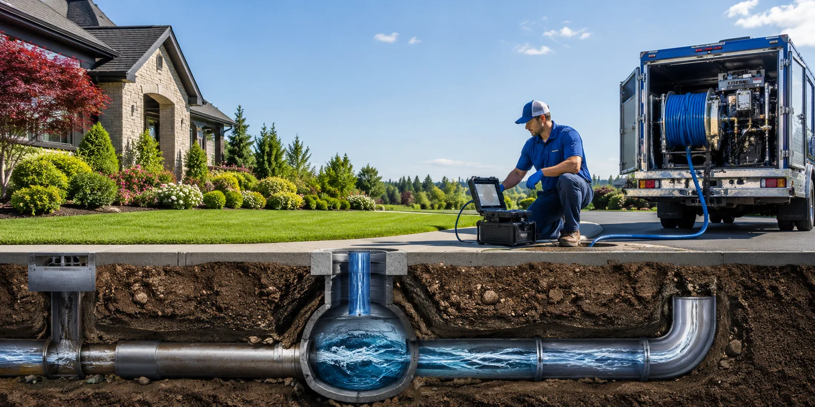 Drainage restoration information for New Milton, WV